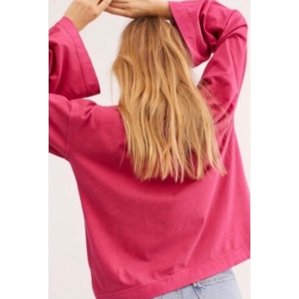 Free People ‘We the Free’ Supernova Bell Sleeve Top - Picture 2 of 8